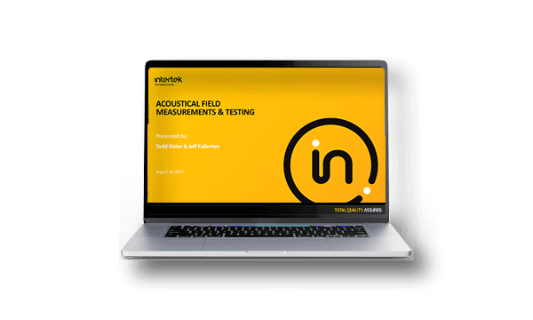 Acoustical Field Measurements & Testing | Webinar