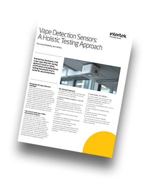 Vape Detection Sensors: A Holistic Testing Approach