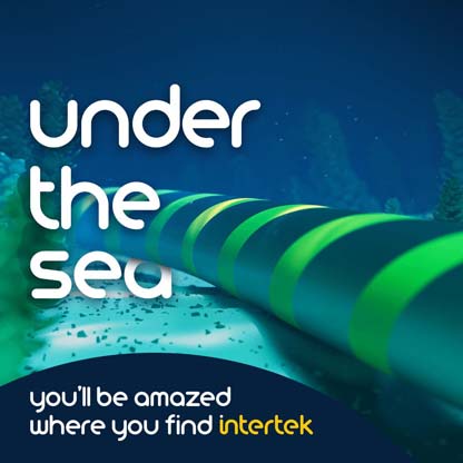 An undersea cable